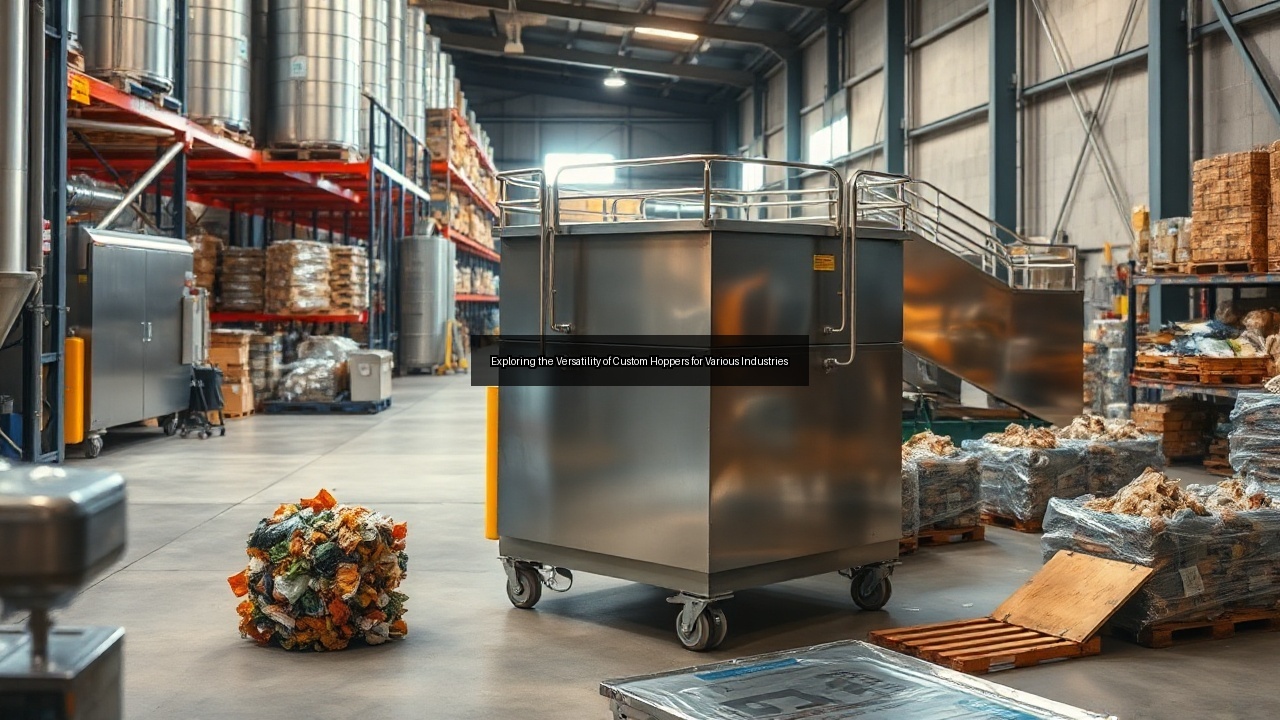 bulk materials custom hoppers reason process fabrication