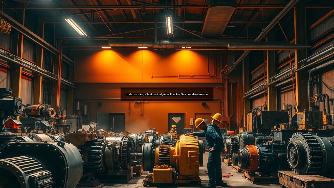 technology industrial gearbox maintenance maintenance industrial gearbox repair vibration